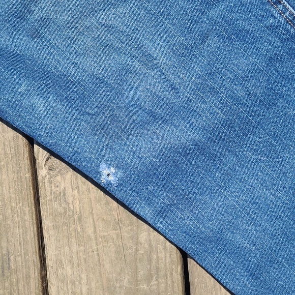 Carhartt FR Fire Resistant Dark Blue Denim Jean Pants NFPA Mens Size 42x32 - Picture 7 of 17